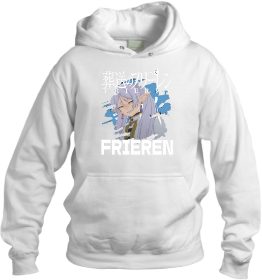 Frieren Beyond Journey's End One Size hoodie White 6
