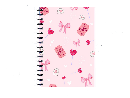 Love Coupon Notebook A5 6
