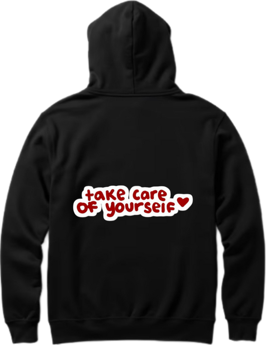frog Oversize Hoodie Black Back 6
