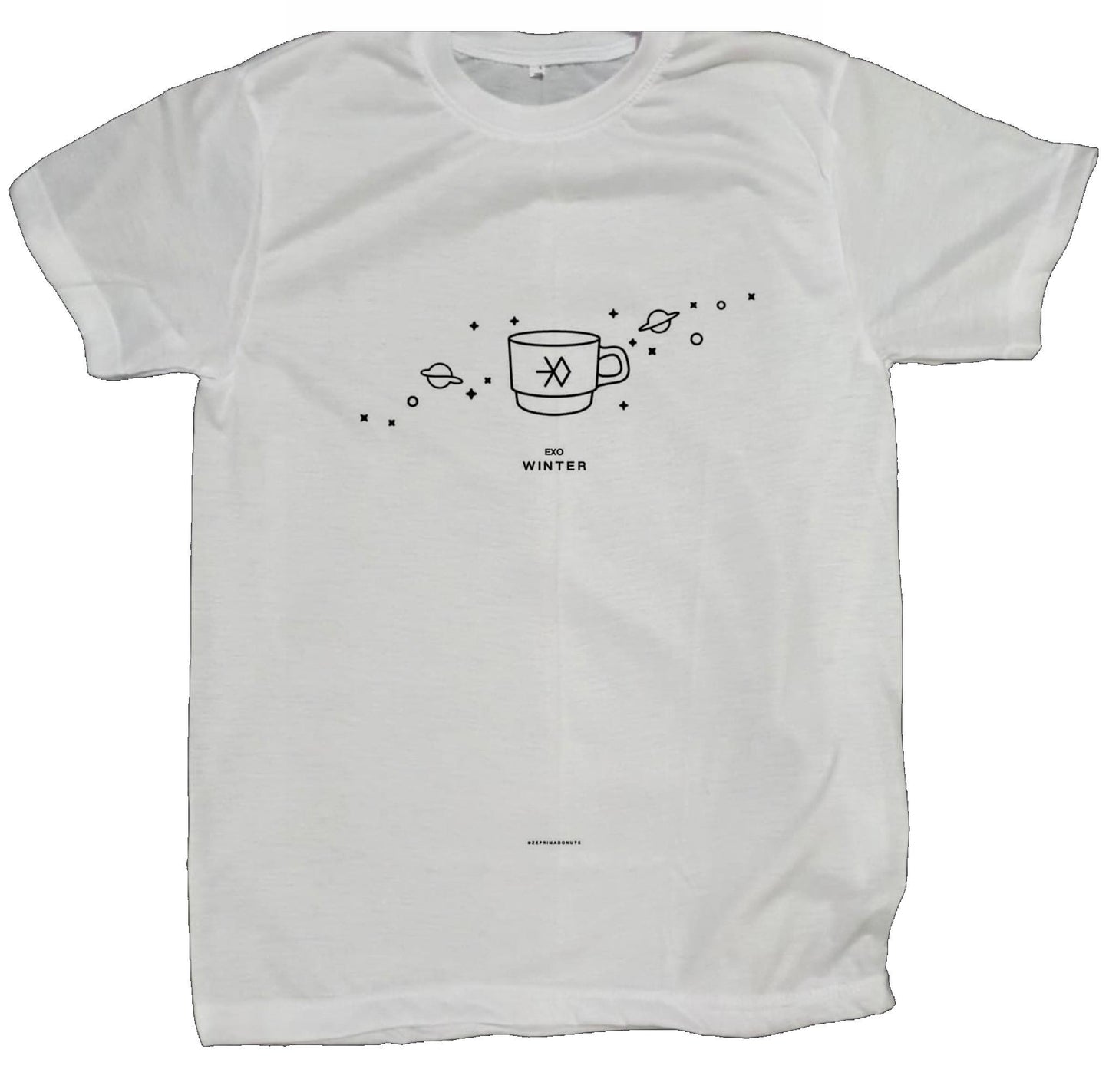 EXO t- shirt fat White 6