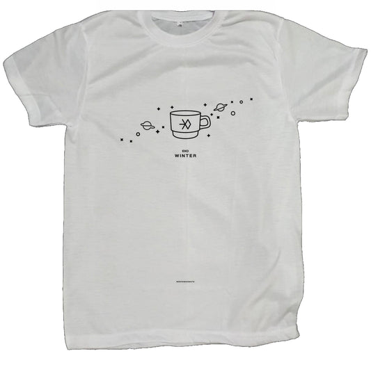 EXO t- shirt fat White 6