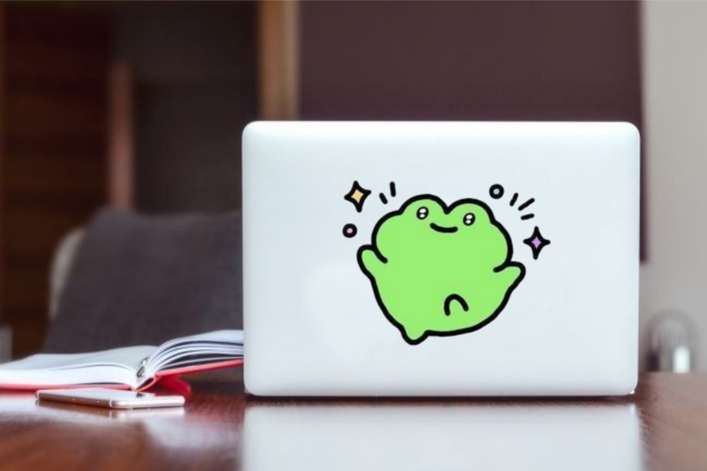 Frog Laptop Sticker 6