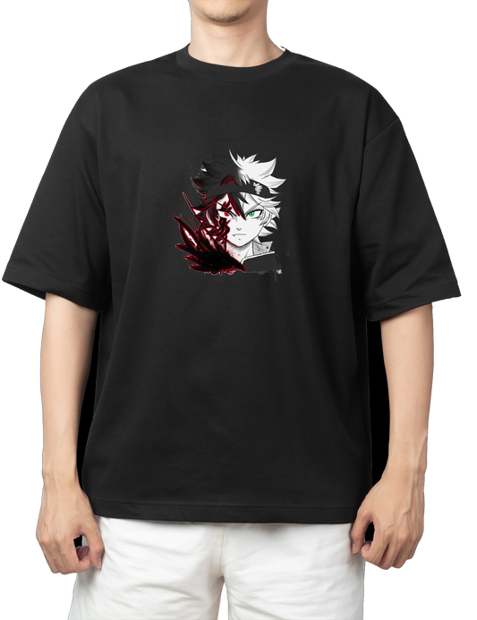 Black clover t- shirt One Size Black 6