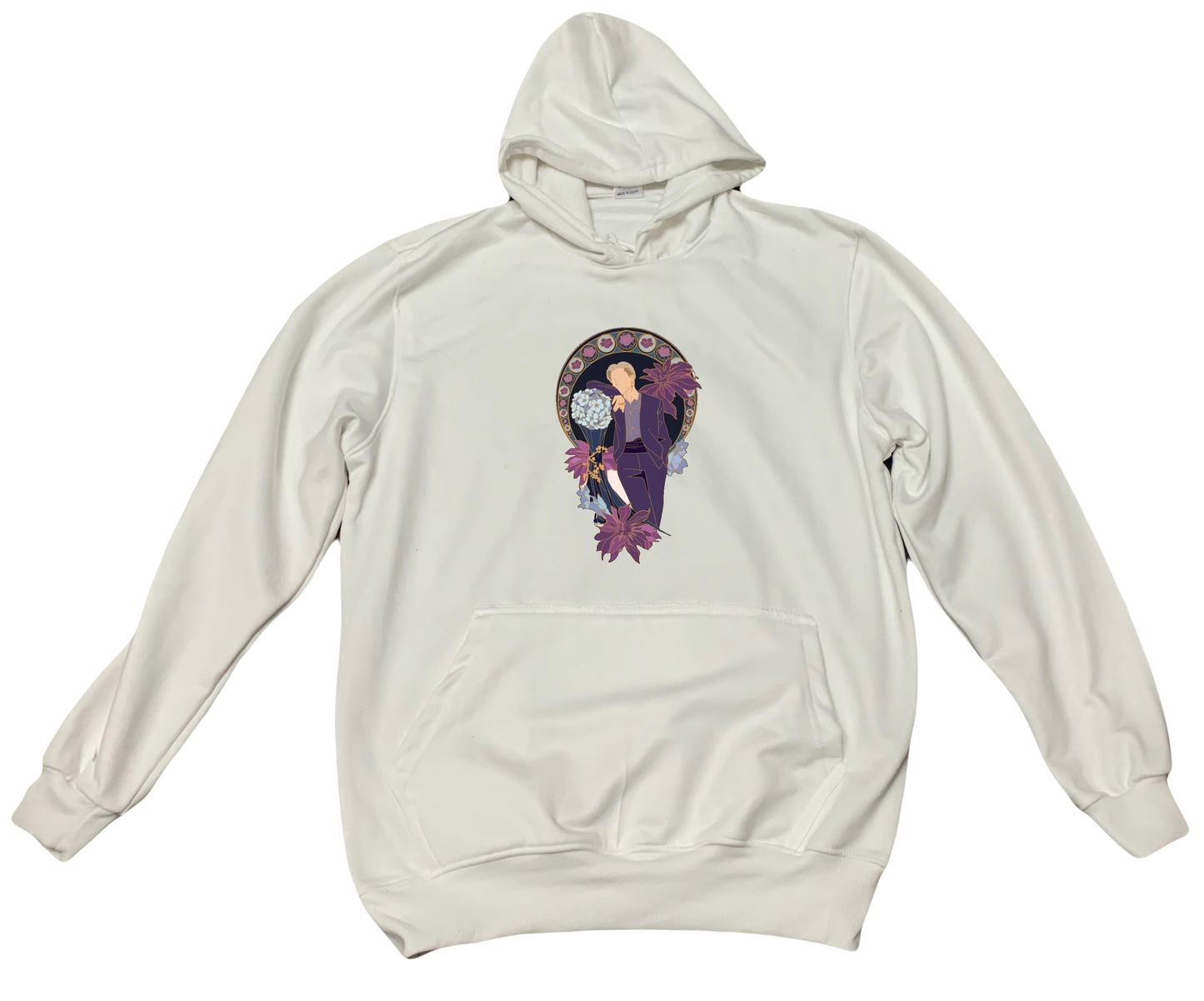 BTS One Size hoodie White 6