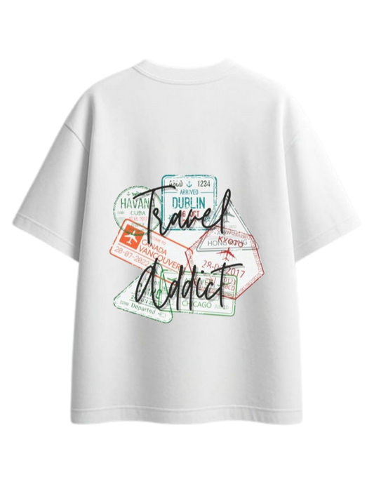 travel travellar t- shirt White Back 6