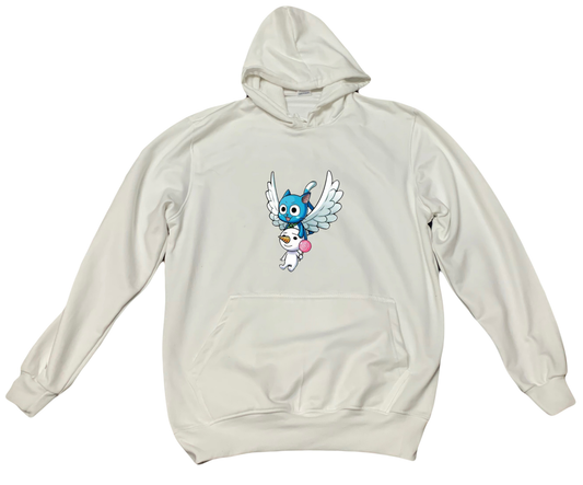 fairy tail One Size hoodie White 6