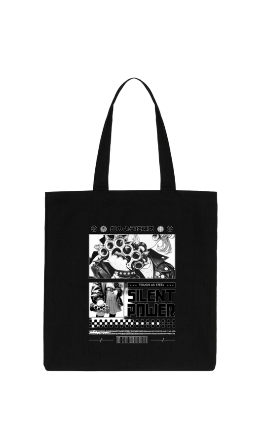 RANDOM ANIME GIRL tote bag Black 6
