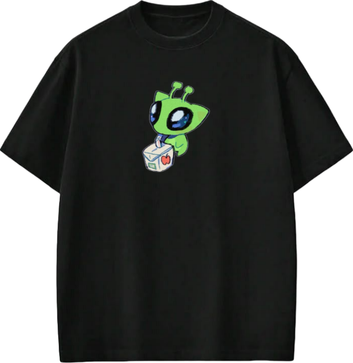aliens One Size t- shirt Black 6