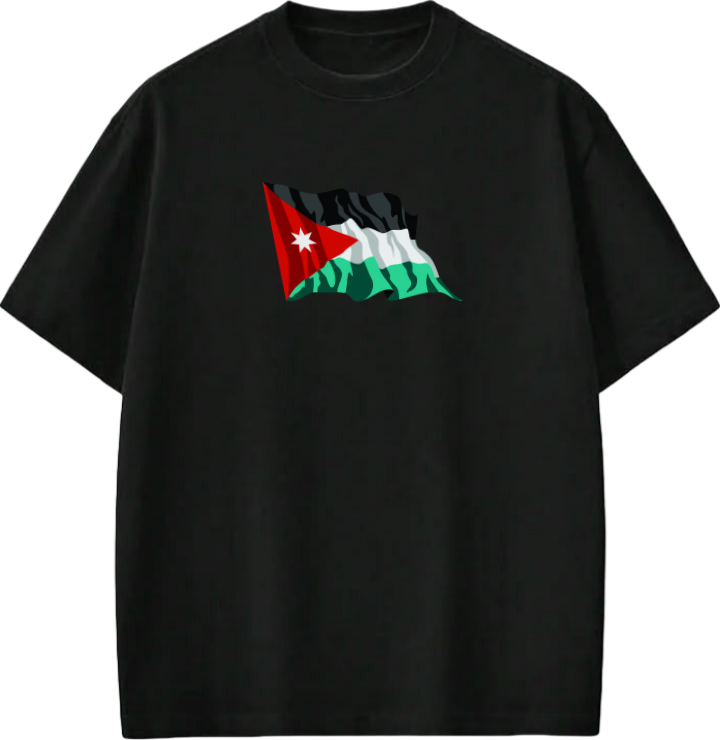 Jordan t- shirt Oversize Black 6