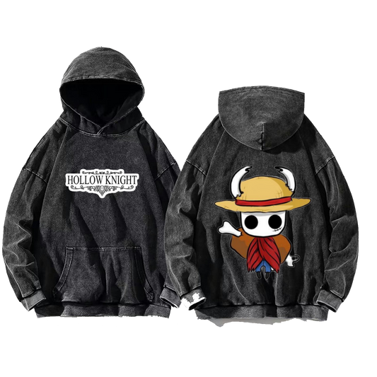 Hollow Knight One Size hoodie Washed Back 6