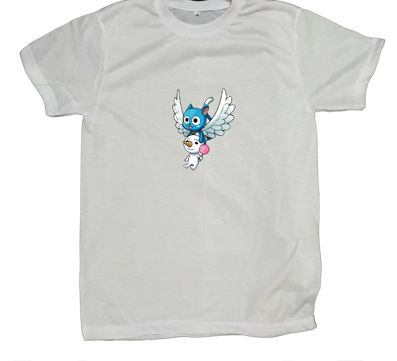 fairy tail t- shirt fat White 6