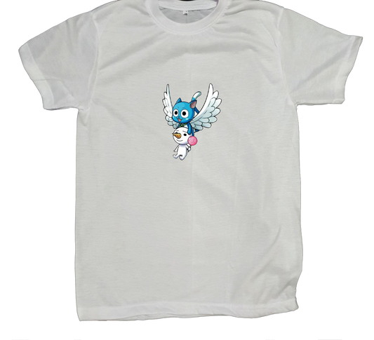 fairy tail t- shirt fat White 6