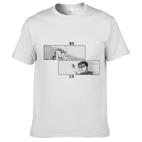 Berserk t- shirt fat White 6