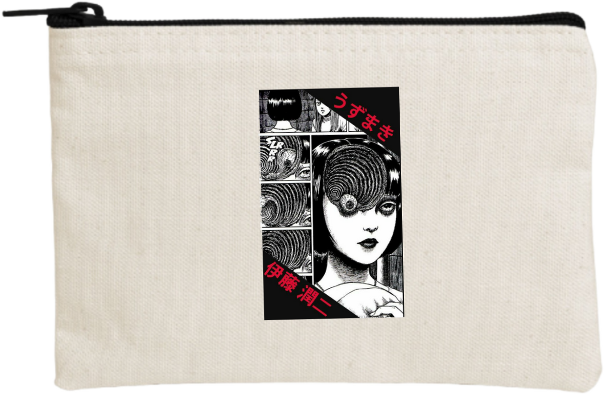 Tomie Kawakami wallet pencil case Beige 6