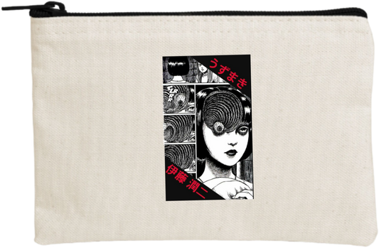 Tomie Kawakami wallet pencil case Beige 6