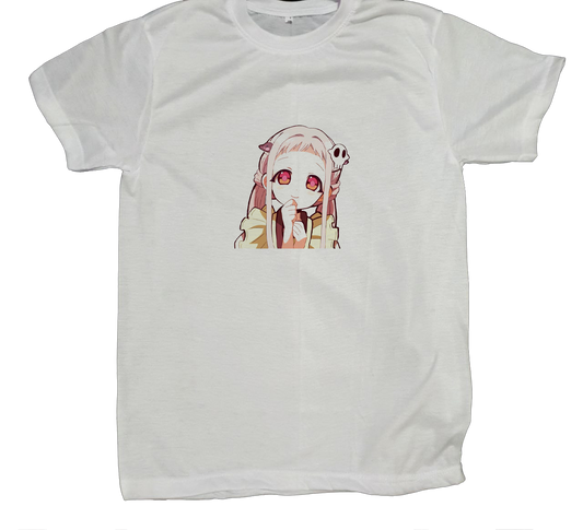 Hanako-kun t- shirt fat White 6