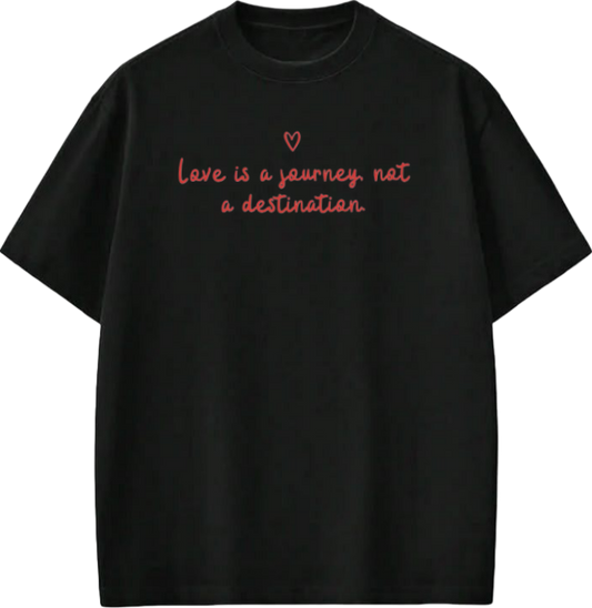 VaIentine coupIe t- shirt Black 6