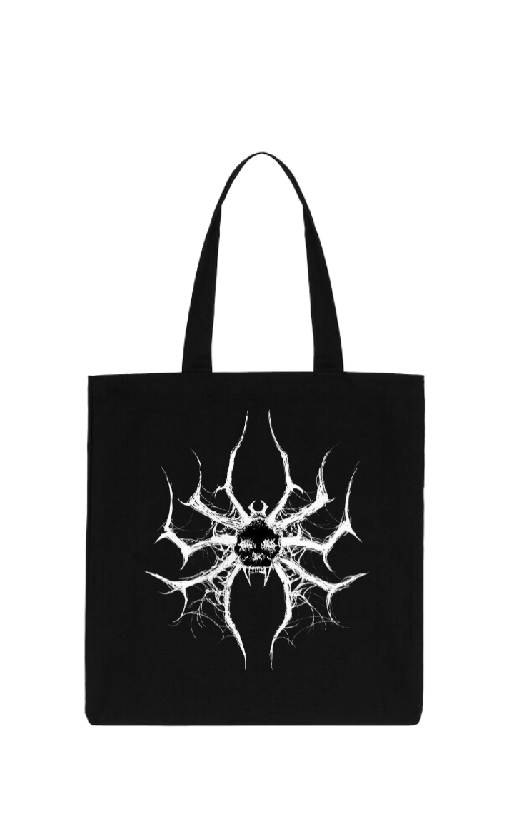 Goth tote bag Black 6
