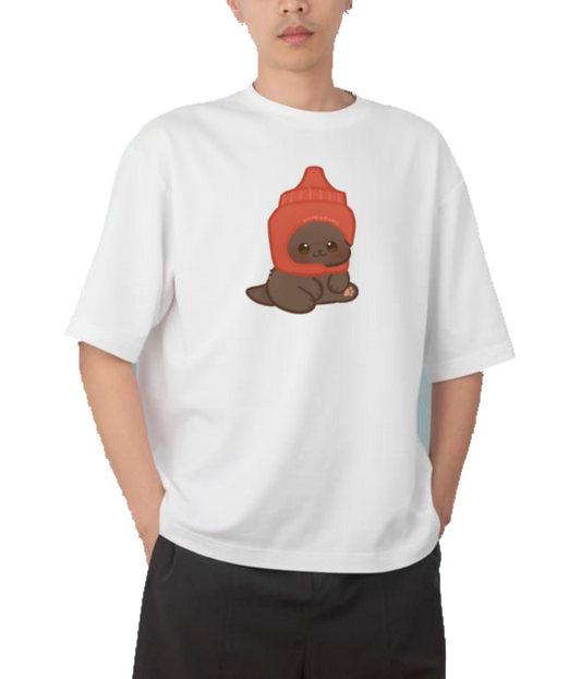 cat One Size t- shirt White 6