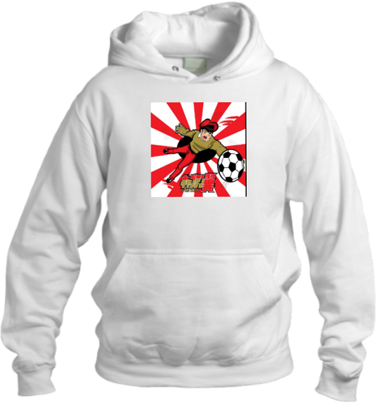 Captain Tsubasa Over Size hoodie White 6