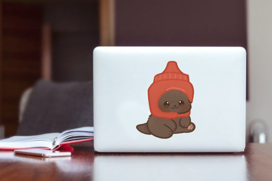cat Laptop Sticker 6