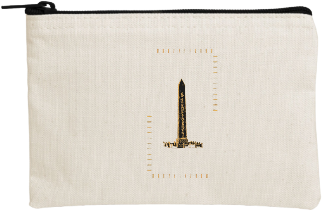 Egypt wallet pencil case Beige 6