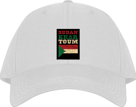 Sudan Baseball cap White 6