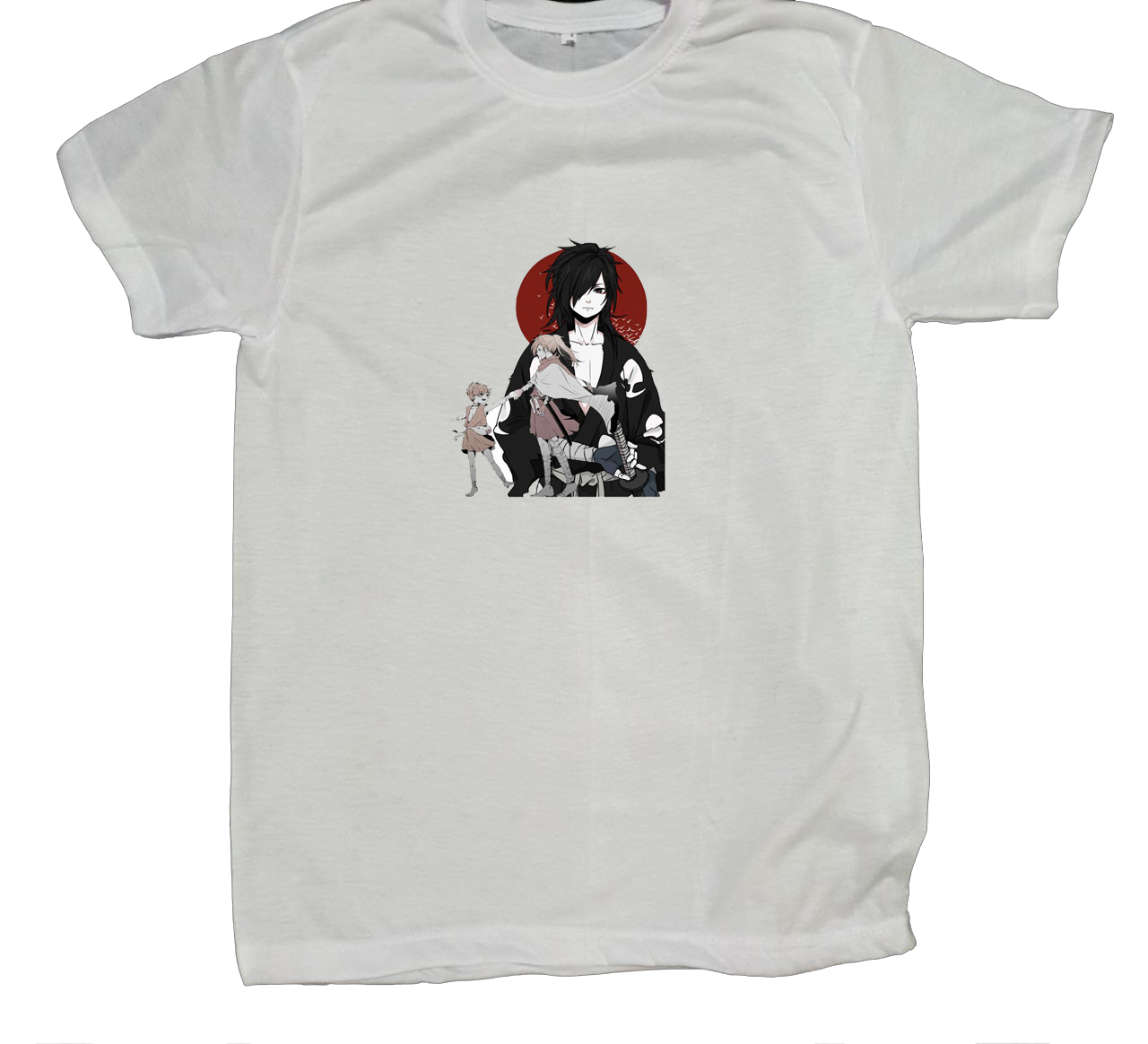 Dororo t- shirt fat White 6