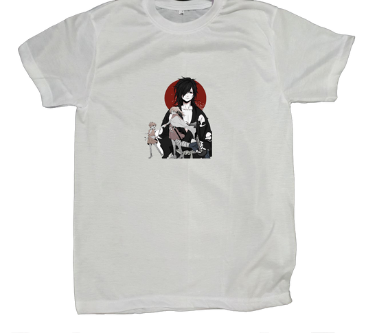 Dororo t- shirt fat White 6