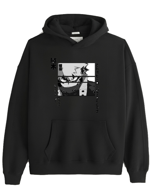 Boku no hero academy bnha One Size hoodie Black 6