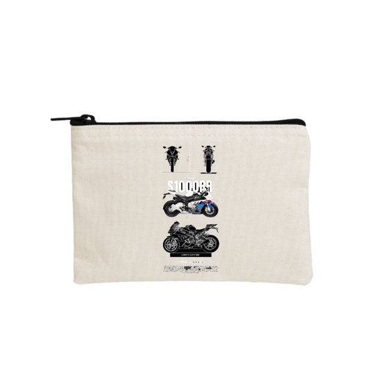 MOTOR CYCLE wallet pencil case Beige 6