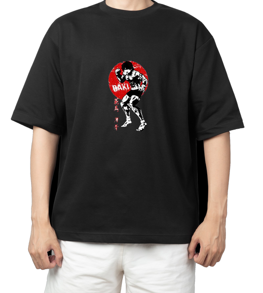 anami baki  t- shirt One Size Black 6