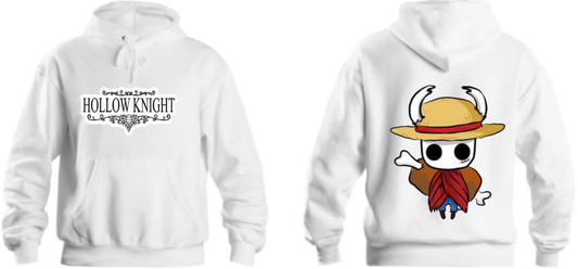 Hollow Knight One Size hoodie White Back 6