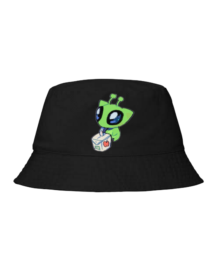 aliens Bucket hat Fishman hat cap Black 6