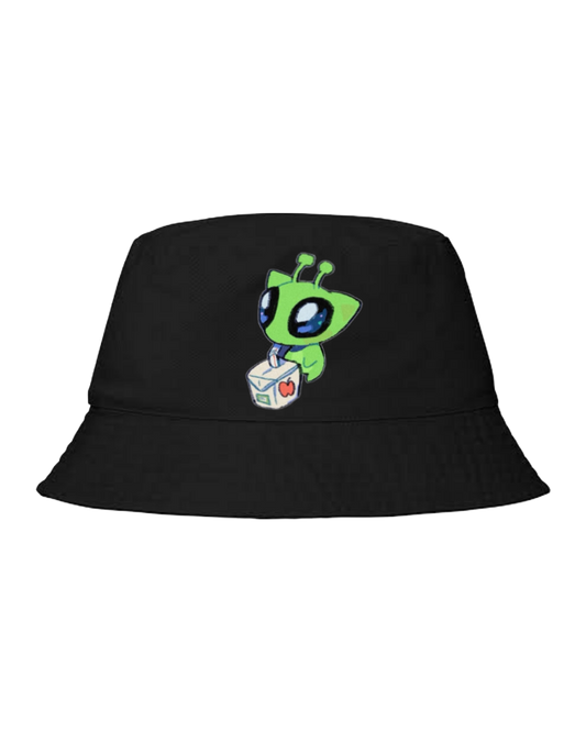 aliens Bucket hat Fishman hat cap Black 6