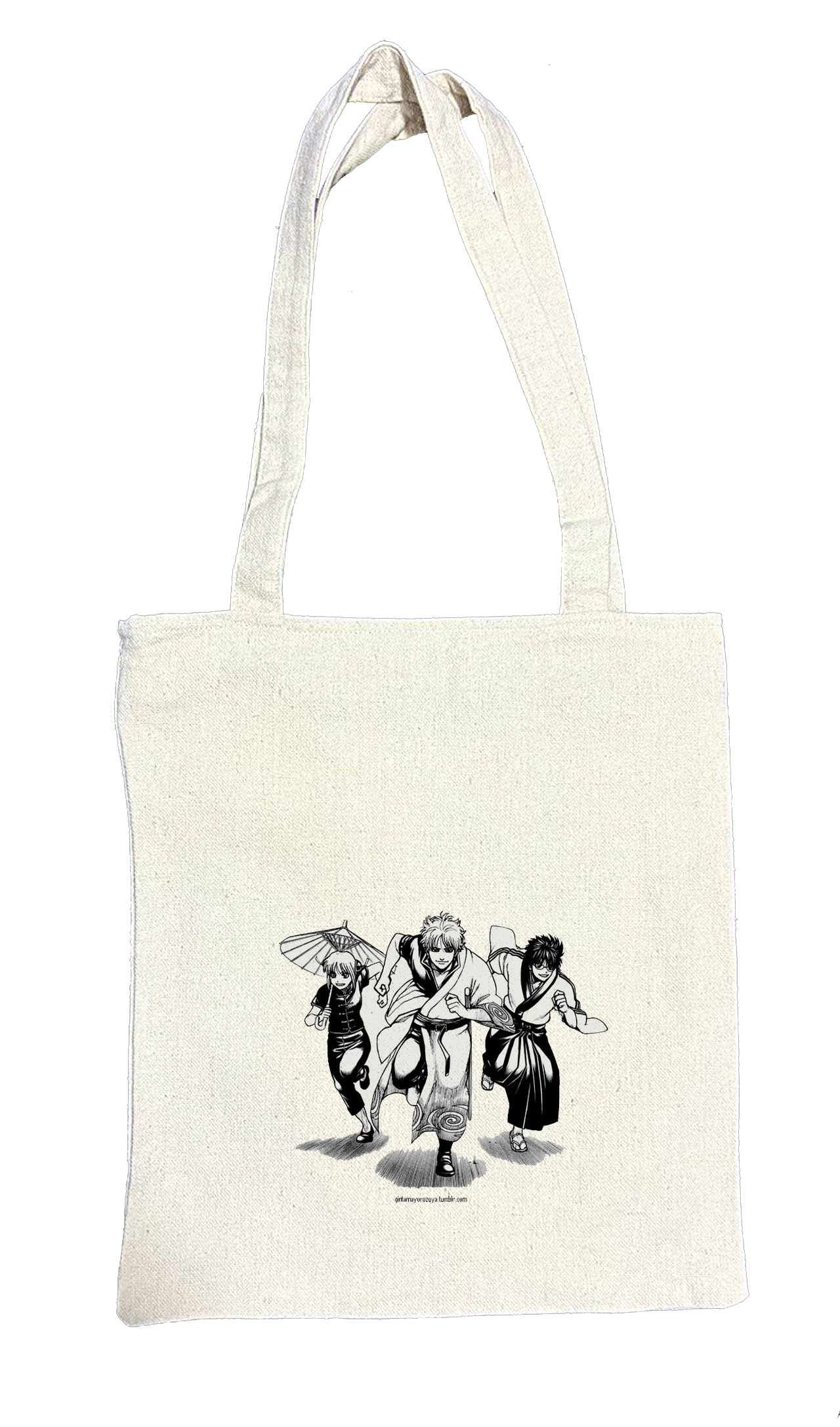gintama tote bag beige 6