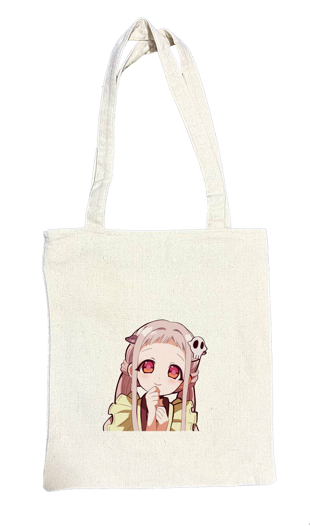 Hanako-kun tote bag beige 6
