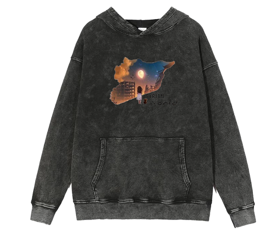 Syria One Size hoodie Washed 6
