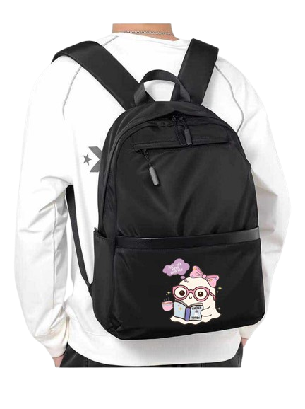 Bookaholic School Back bag bag 6