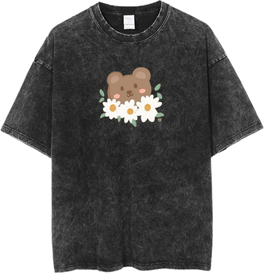 bear t- shirt Washed 6