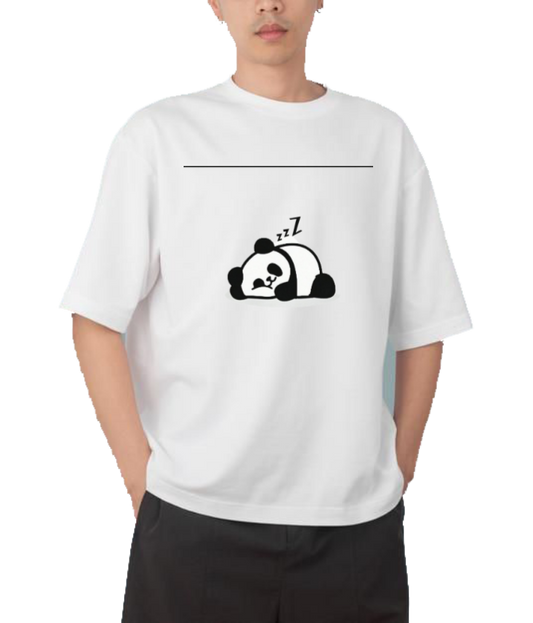 PANDA Oversize Hoodie White 6