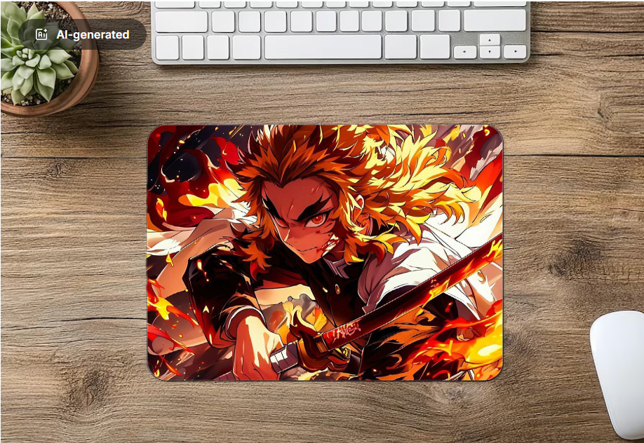 Mouse Pad Demon Slayer: Kimetsu no Yaiba 1