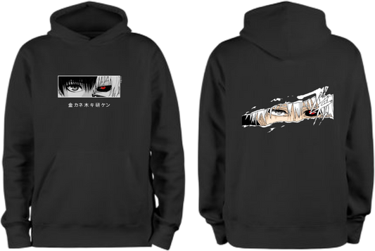 Tokyo Ghoul One Size hoodie Black Back 6