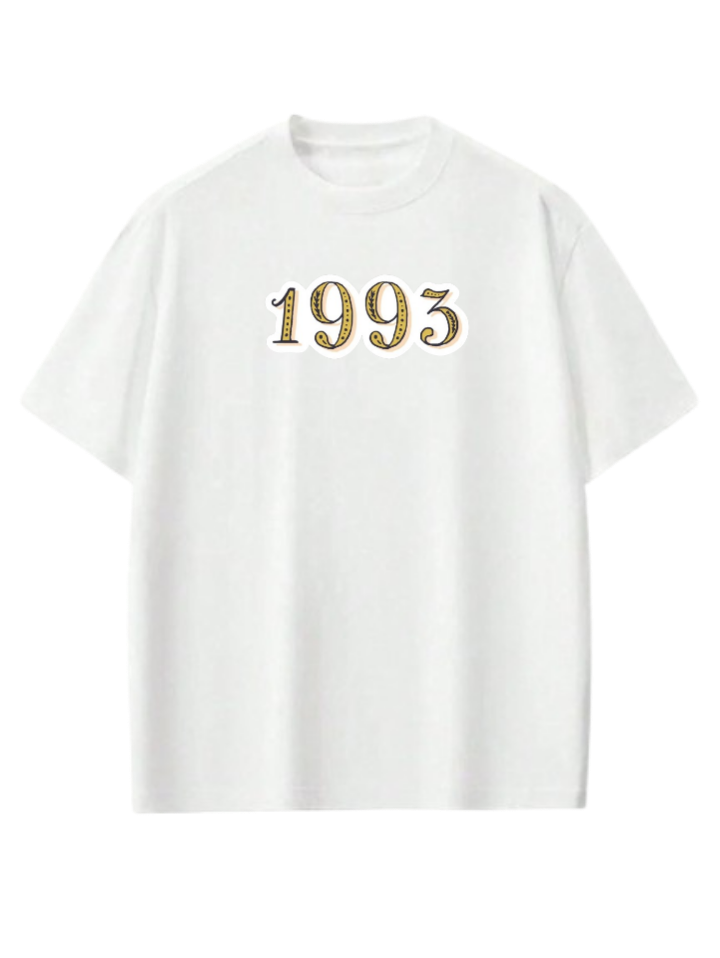 age t- shirt White 1993
