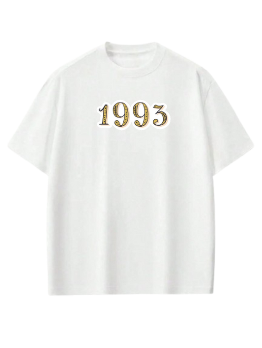 age t- shirt White 1993