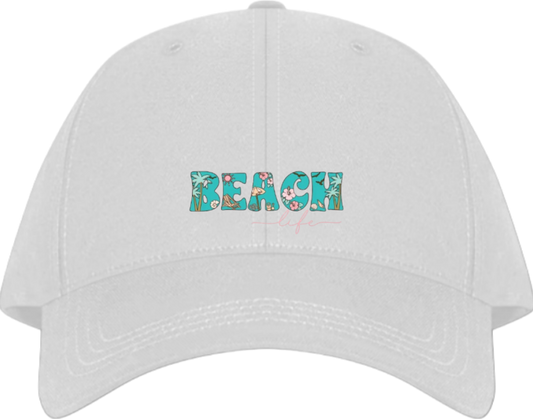 Summer Vibes Baseball cap White 6