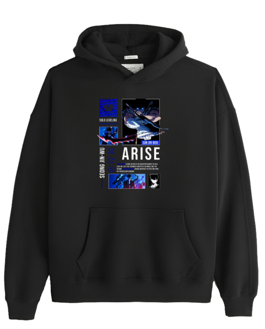 Solo Leveling One Size hoodie Black 6