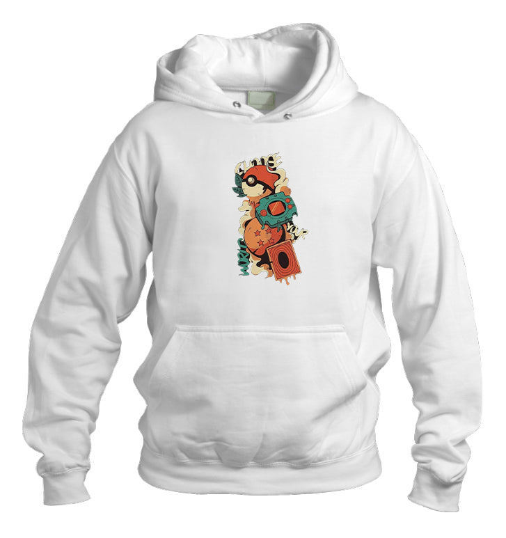 Dragon Ball Over Size hoodie White 1