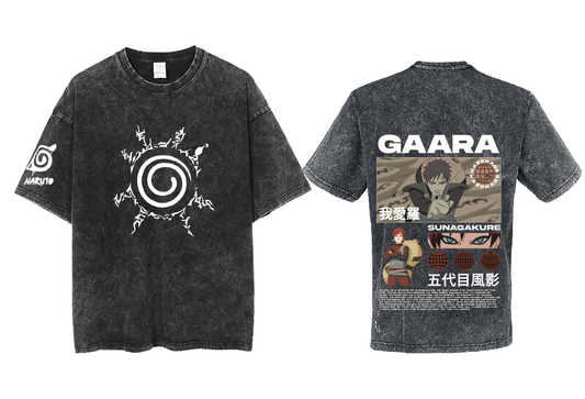 Naruto Shippuden t- shirt One Size Washed Back 70