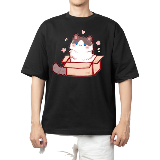 cat One Size t- shirt Black 70